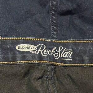 Old Navy The Rockstar Dark Blue Jeans
